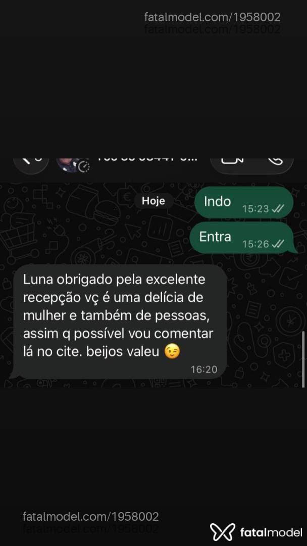 Acompanhante mulher morena (o) de olhos castanhos - Luna