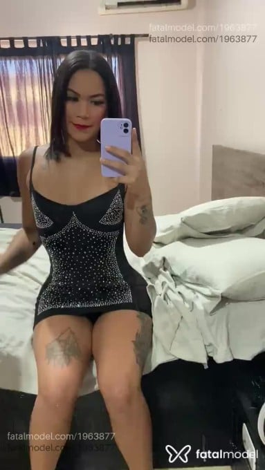 Acompanhante mulher trans morena (o) de olhos pretos em Goiânia Acompanhante mulher trans morena (o) de olhos pretos em Goiânia - Alyce Samara