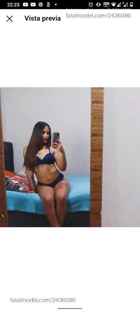 Acompanhante mulher morena (o) de olhos castanhos - Manuela