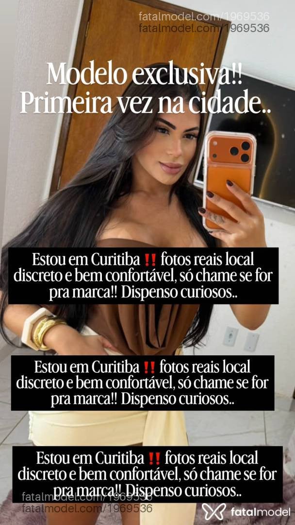 Acompanhante mulher morena (o) de olhos castanhos em Curitiba - Thalita Lopes