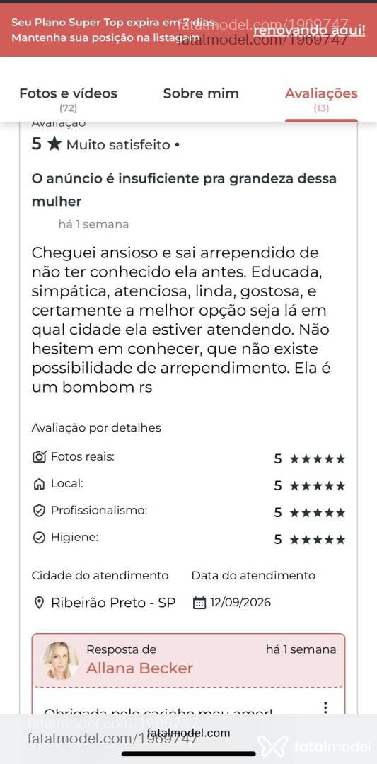 Acompanhante mulher ruiva (o) de olhos azuis - Allana Becker