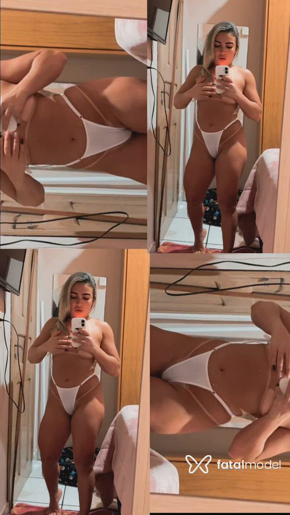 Acompanhante mulher loira (o) de olhos pretos - Milla