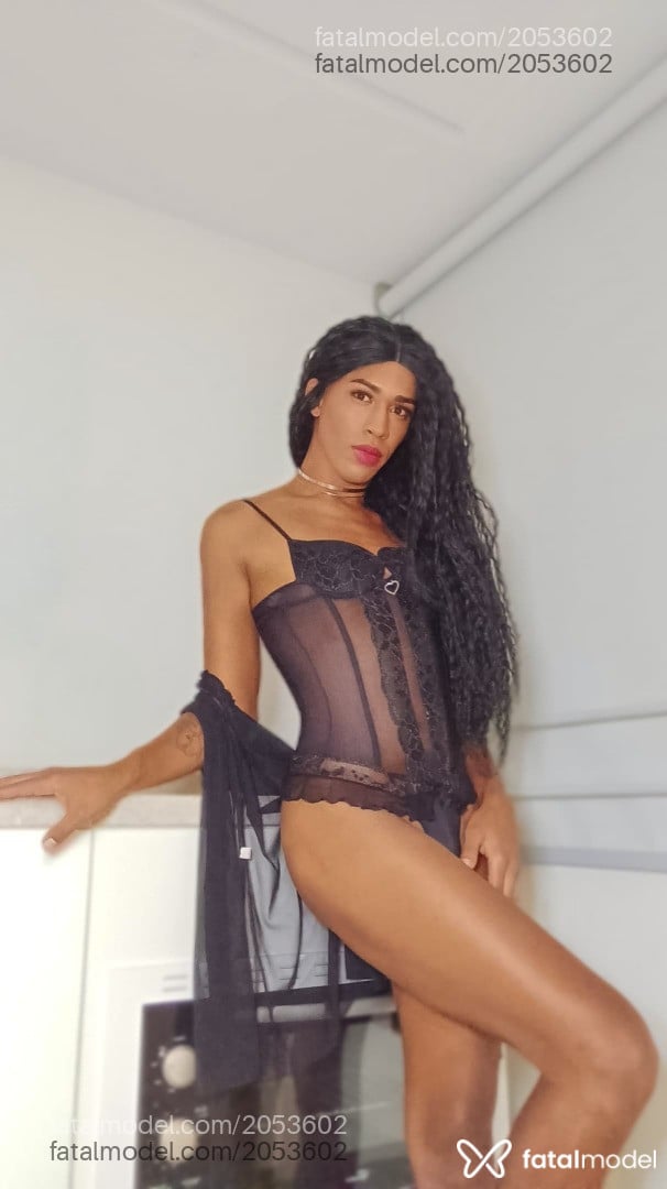 Acompanhante mulher trans com cabelo castanho de olhos castanhos em São Paulo - Paty Laurent
