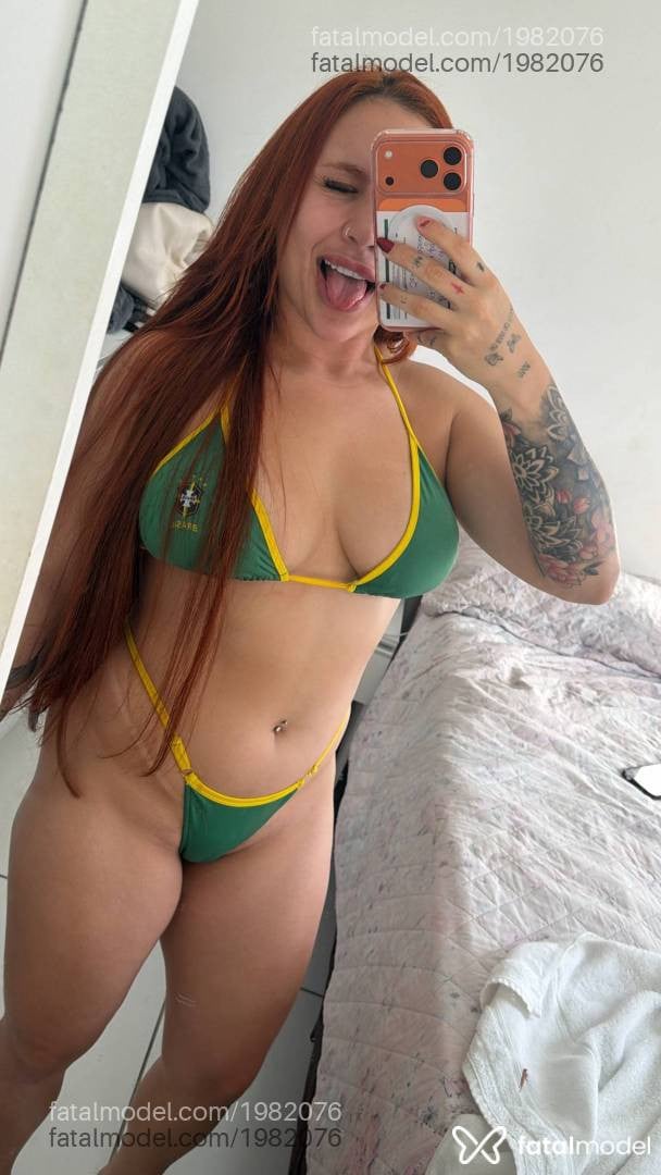 Acompanhante mulher ruiva (o) de olhos verdes - Hanna Gomes