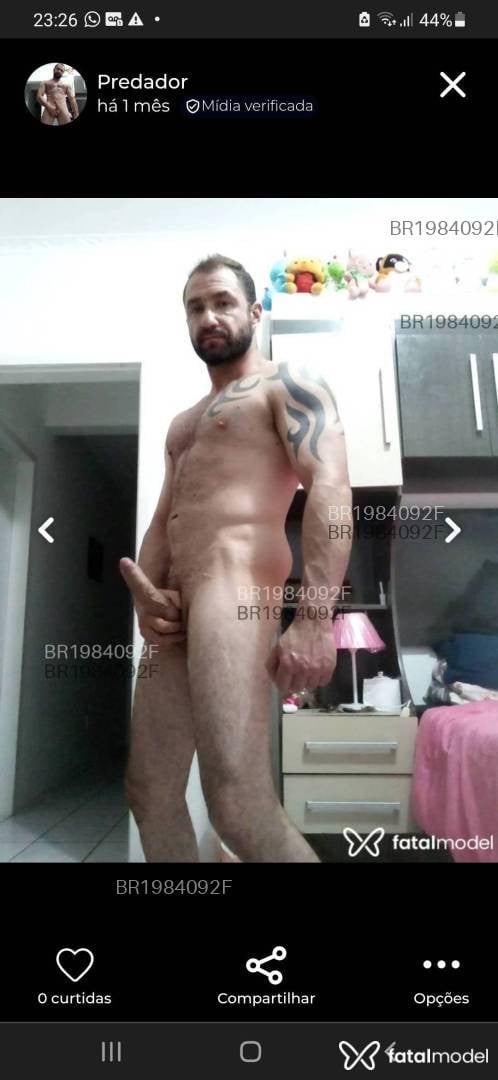 Acompanhante homem com cabelo castanho de olhos castanhos em São José - Predador