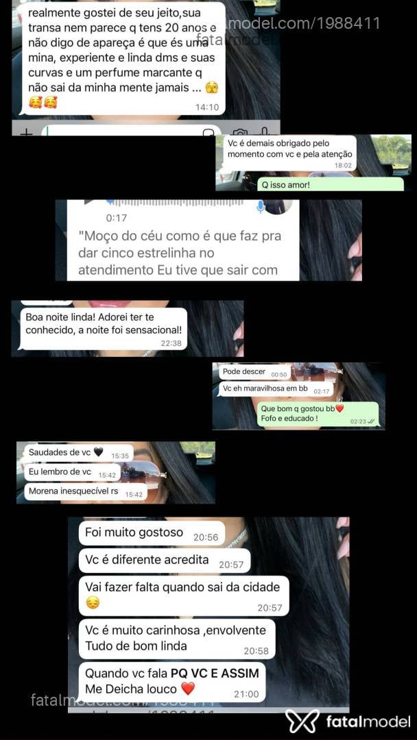Acompanhante mulher morena (o) de olhos mel em Joinville - Mariana