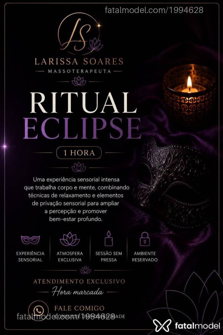 Acompanhante mulher loira (o) de olhos castanhos - Larissa Soares