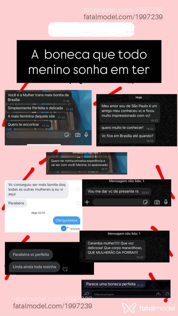 Acompanhante mulher trans com cabelo castanho de olhos castanhos - Lara