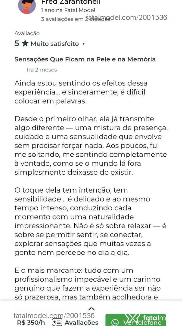 Acompanhante mulher morena (o) de olhos castanhos - Alice Ferreira