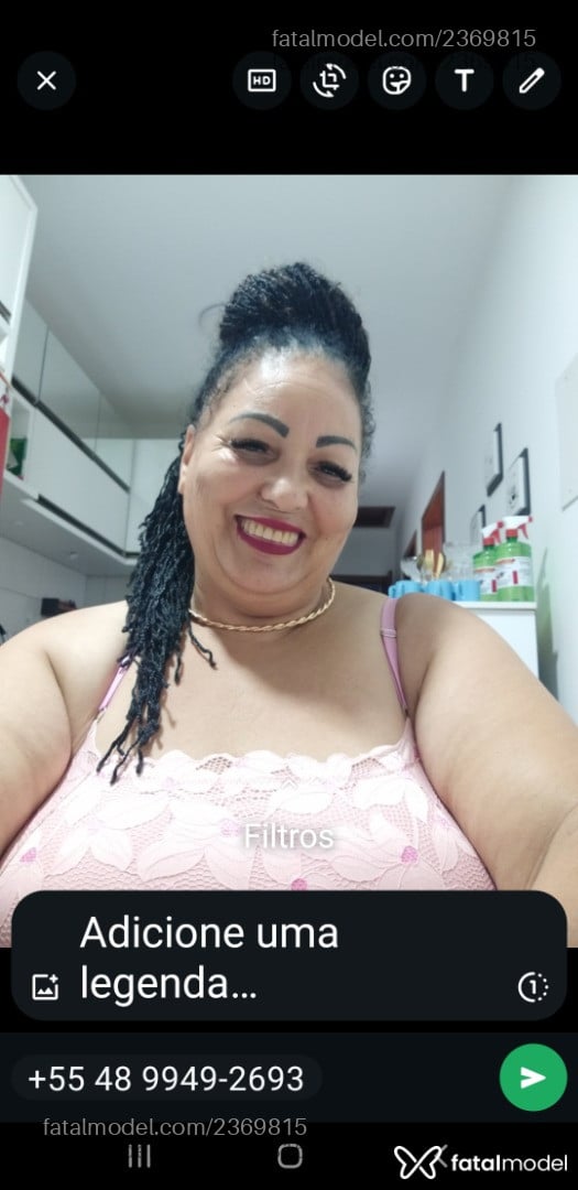 Acompanhante mulher morena (o) de olhos castanhos em Palhoça - Tabata