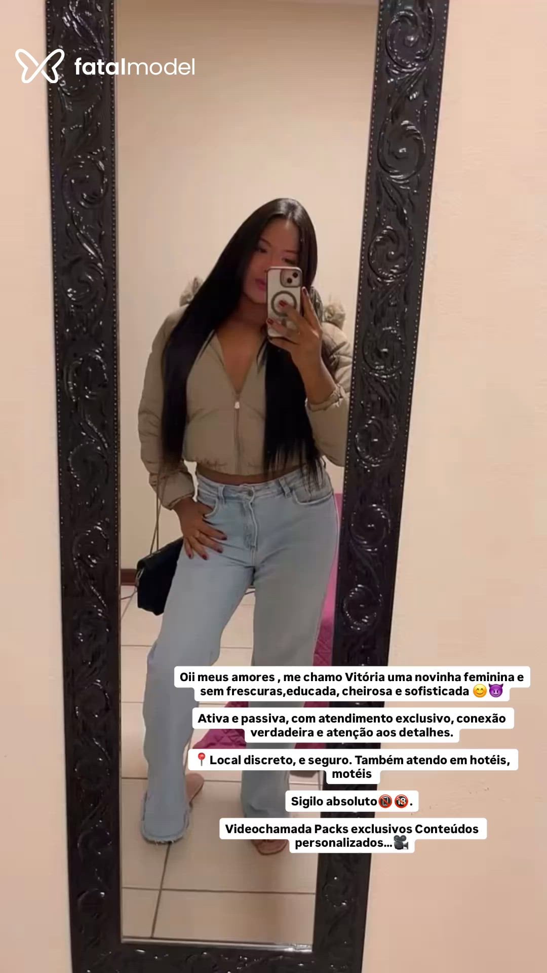 Acompanhante mulher trans morena (o) de olhos castanhos em Jundiaí Acompanhante mulher trans morena (o) de olhos castanhos em Jundiaí - Vitória