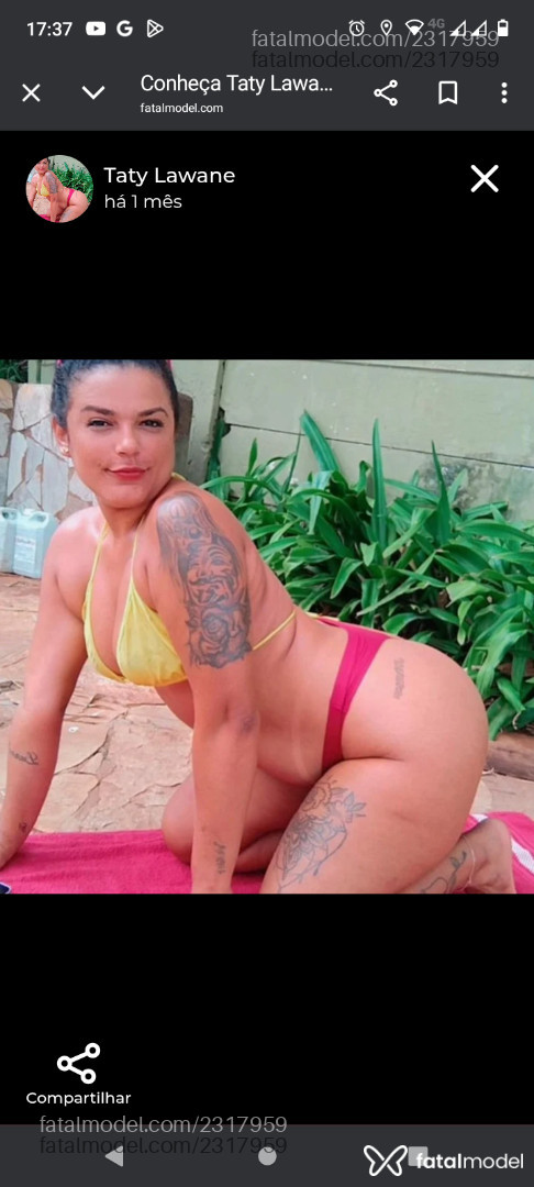 Acompanhante mulher morena (o) de olhos pretos - Taty Lawane Acompanhante mulher morena (o) de olhos pretos - Taty Lawane