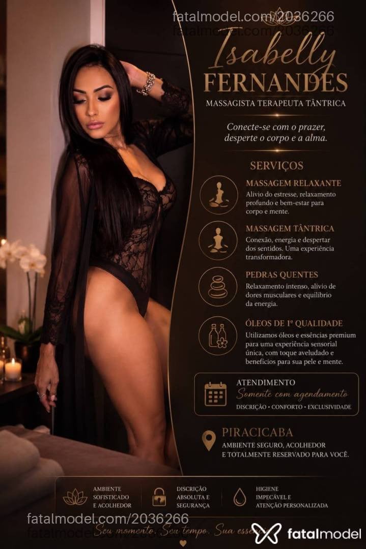 Acompanhante mulher morena (o) de olhos pretos - Isabely Fernandes