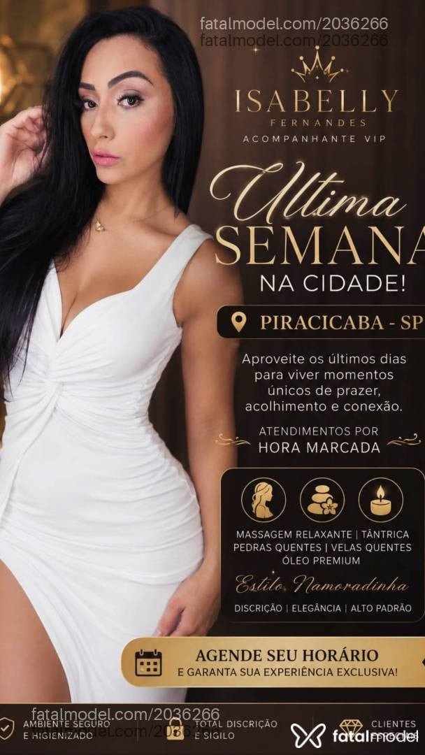 Acompanhante mulher morena (o) de olhos pretos - Isabely Fernandes