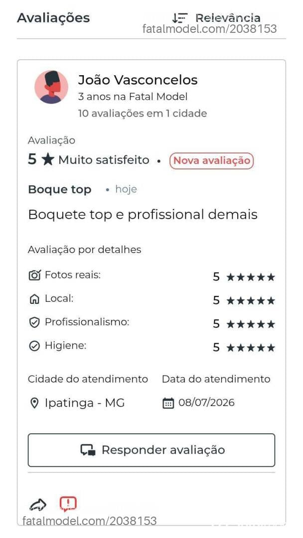 Acompanhante mulher morena (o) de olhos castanhos em Ipatinga Acompanhante mulher morena (o) de olhos castanhos em Ipatinga - Camila
