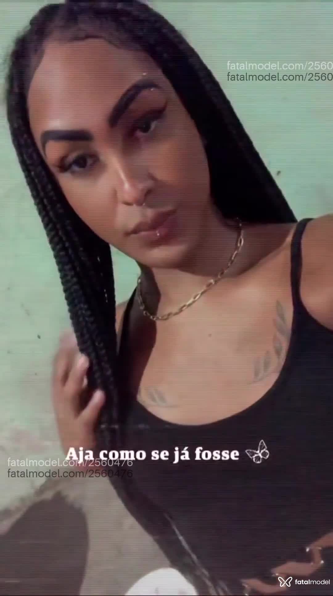 Acompanhante mulher trans morena (o) de olhos pretos em Salvador - Louhanny