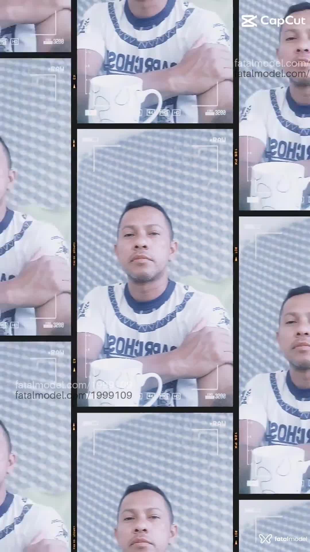 Acompanhante homem com cabelo grisalho de olhos pretos em Manaus - Putomanauara