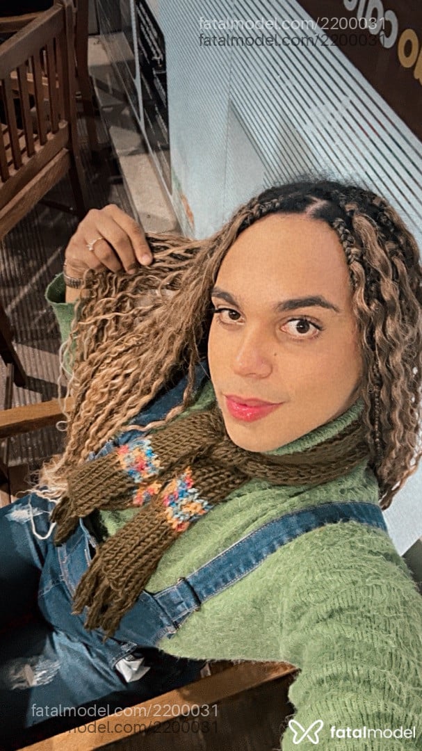 Acompanhante mulher trans morena (o) de olhos castanhos em Braço do Norte Acompanhante mulher trans morena (o) de olhos castanhos em Braço do Norte - Bella