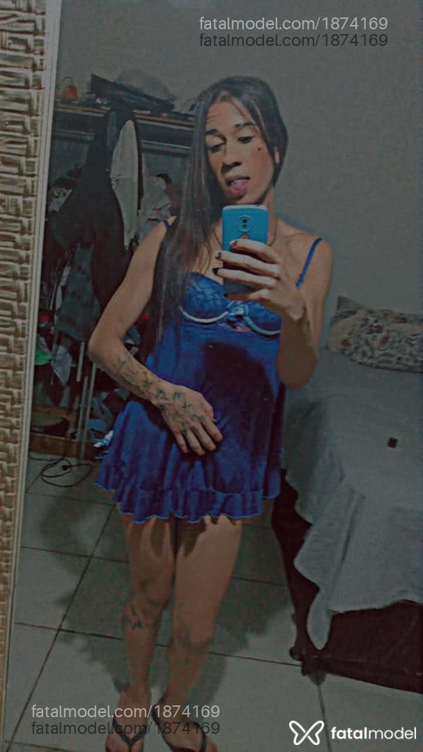 Acompanhante mulher trans morena (o) de olhos castanhos - Ketellyn