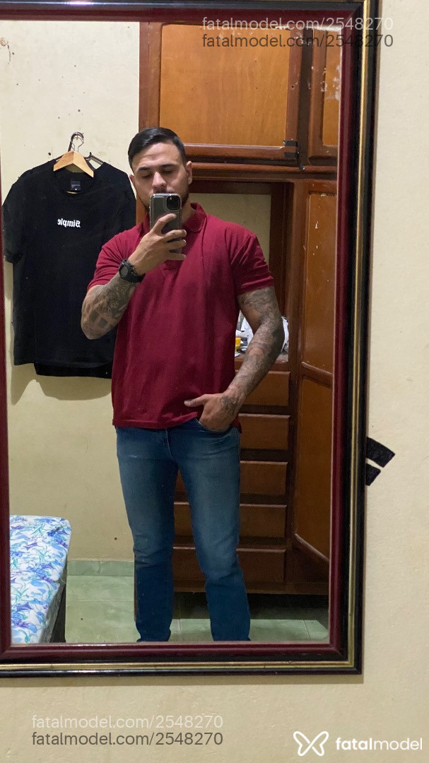 Acompanhante homem com cabelo castanho de olhos pretos em Goiânia - Gabriel Lemes