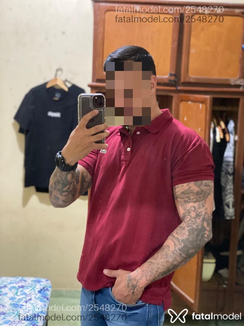 Acompanhante homem com cabelo castanho de olhos pretos em Goiânia - Gabriel Lemes