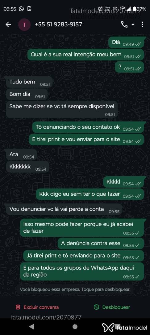 Acompanhante mulher morena (o) de olhos mel em Osório - Rellarod