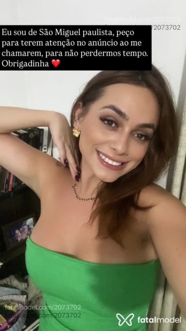 Acompanhante mulher trans morena (o) de olhos castanhos em São Paulo - Luma Franco