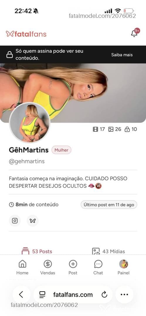 Acompanhante mulher loira (o) de olhos castanhos - Stela Rsa Noir
