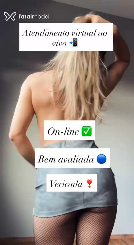 Acompanhante mulher loira (o) de olhos castanhos - Valentina