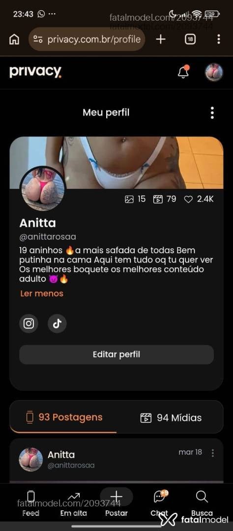 Acompanhante mulher morena (o) de olhos castanhos em Gravataí - Rafaella