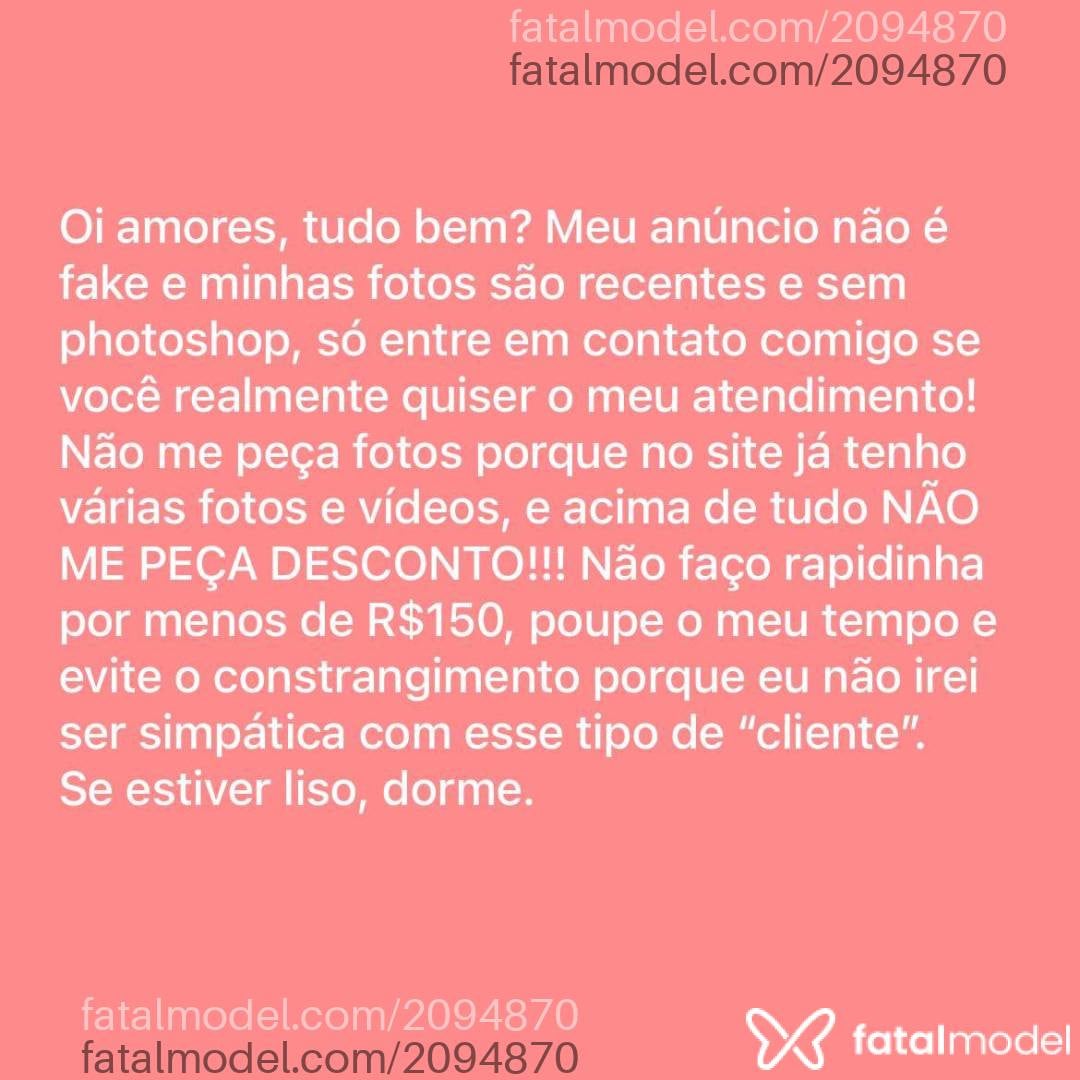 Acompanhante mulher morena (o) de olhos castanhos - Giselle