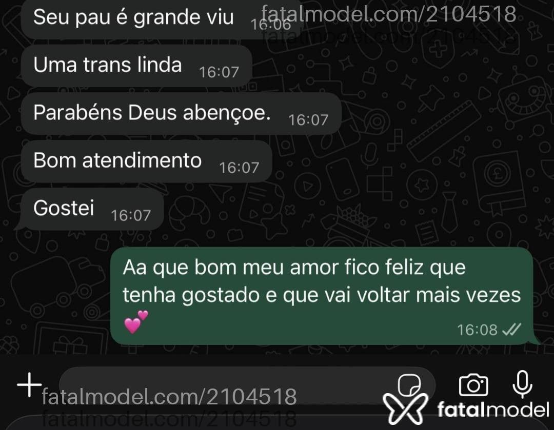 Acompanhante mulher trans morena (o) de olhos pretos - Maria Vitória