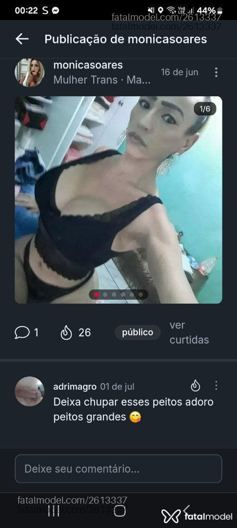 Acompanhante mulher trans loira (o) de olhos castanhos em Mafra Acompanhante mulher trans loira (o) de olhos castanhos em Mafra - Monica Estrelinha