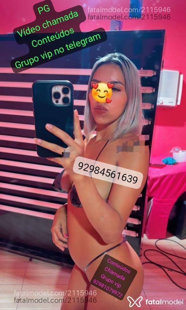 Acompanhante mulher loira (o) de olhos castanhos em Manaus - Melke