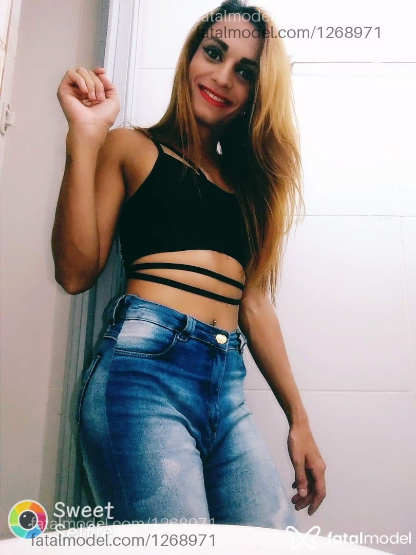 Acompanhante mulher trans loira (o) de olhos castanhos em São Gonçalo - Rebecca Lopez