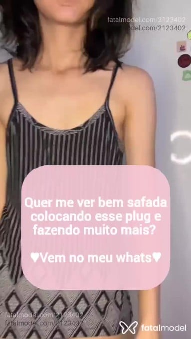 Acompanhante mulher com cabelo castanho de olhos castanhos em Virtual - Alice Lima