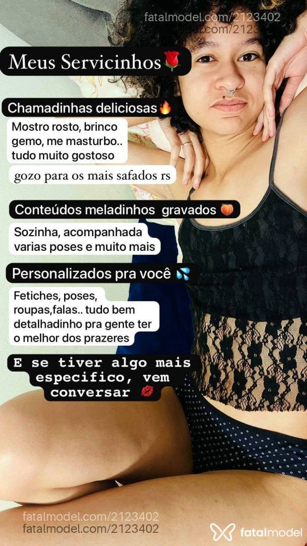 Acompanhante mulher com cabelo castanho de olhos castanhos em Virtual - Alice Lima
