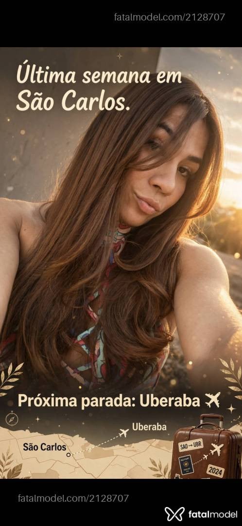 Acompanhante mulher trans com cabelo colorido de olhos castanhos - Pérola Mendonça