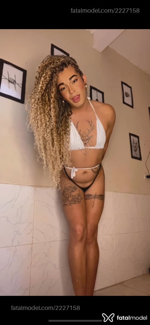 Acompanhante mulher trans loira (o) de olhos pretos em Americana - Mel Bettencourt
