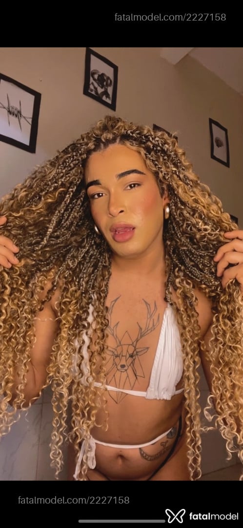 Acompanhante mulher trans loira (o) de olhos pretos em Americana - Mel Bettencourt