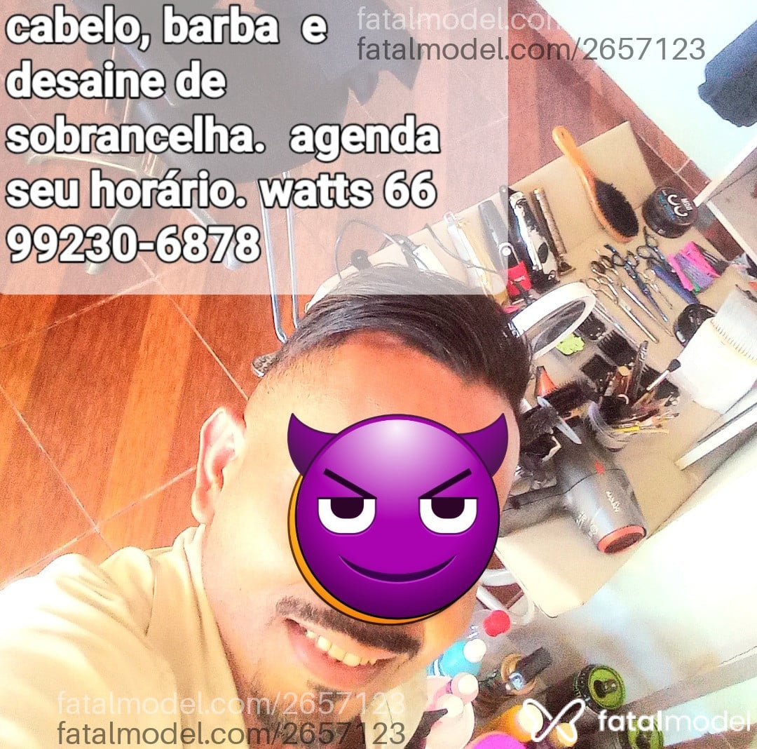 Acompanhante homem morena (o) de olhos castanhos em Primavera do Leste Acompanhante homem morena (o) de olhos castanhos em Primavera do Leste - Fran Alves