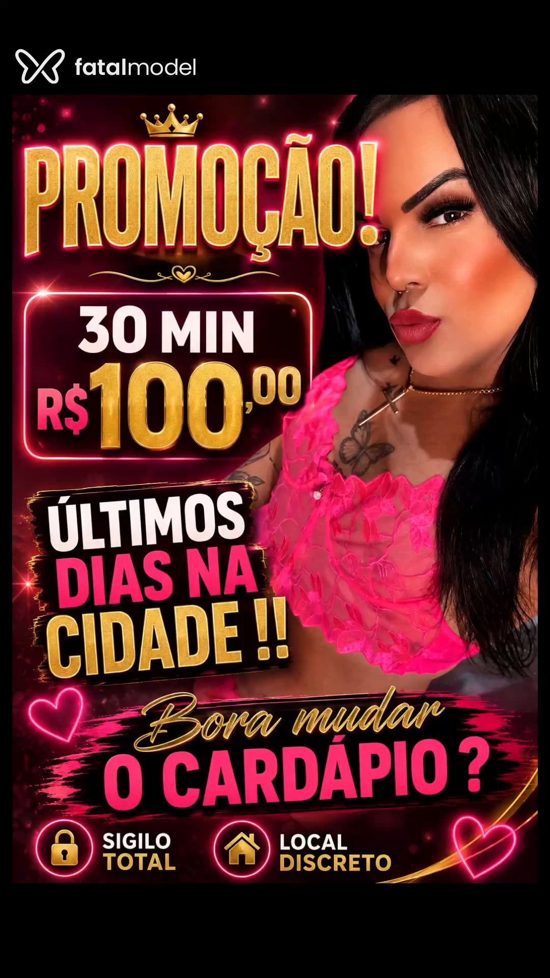 Acompanhante mulher trans morena (o) de olhos castanhos - Rihcieli Martins Acompanhante mulher trans morena (o) de olhos castanhos - Rihcieli Martins