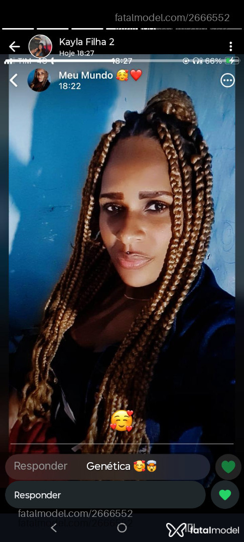 Acompanhante mulher loira (o) de olhos castanhos em Virtual - Susu morena