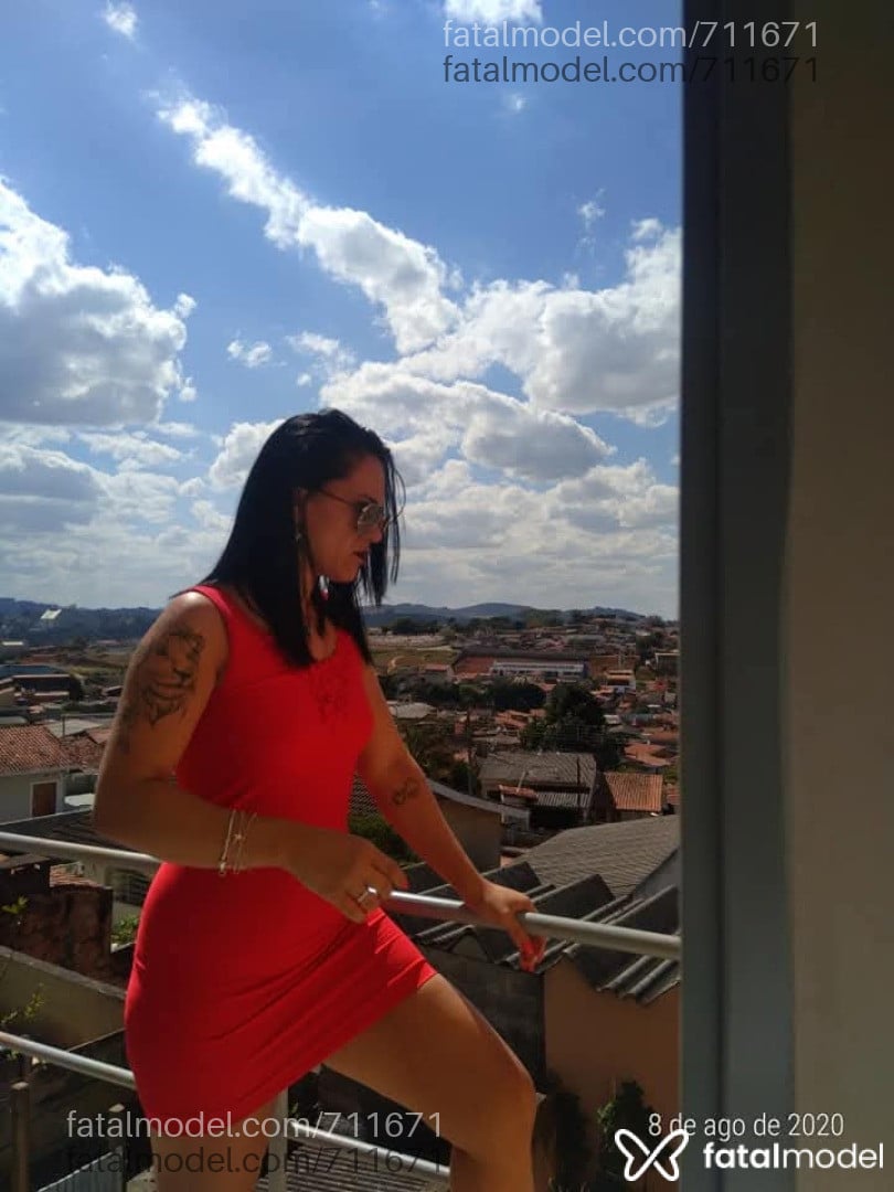 Acompanhante mulher com cabelo castanho de olhos pretos em Atibaia - Taty morena