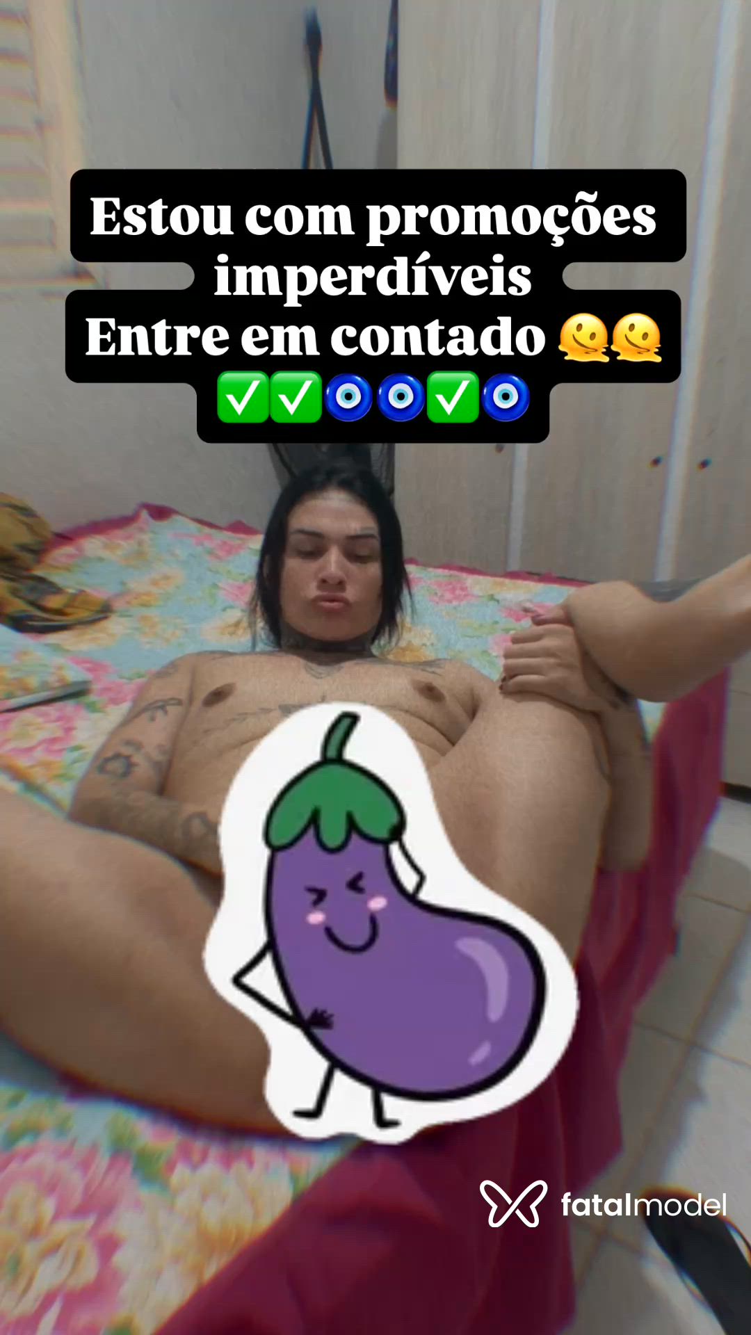Acompanhante mulher trans morena (o) de olhos castanhos - Lorrannynifetinha