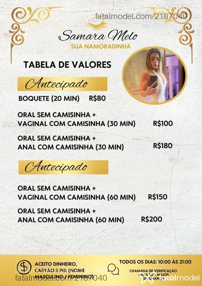 Acompanhante mulher loira (o) de olhos castanhos - Samara