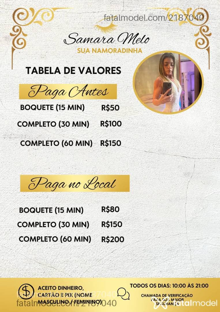 Acompanhante mulher loira (o) de olhos castanhos - Samara
