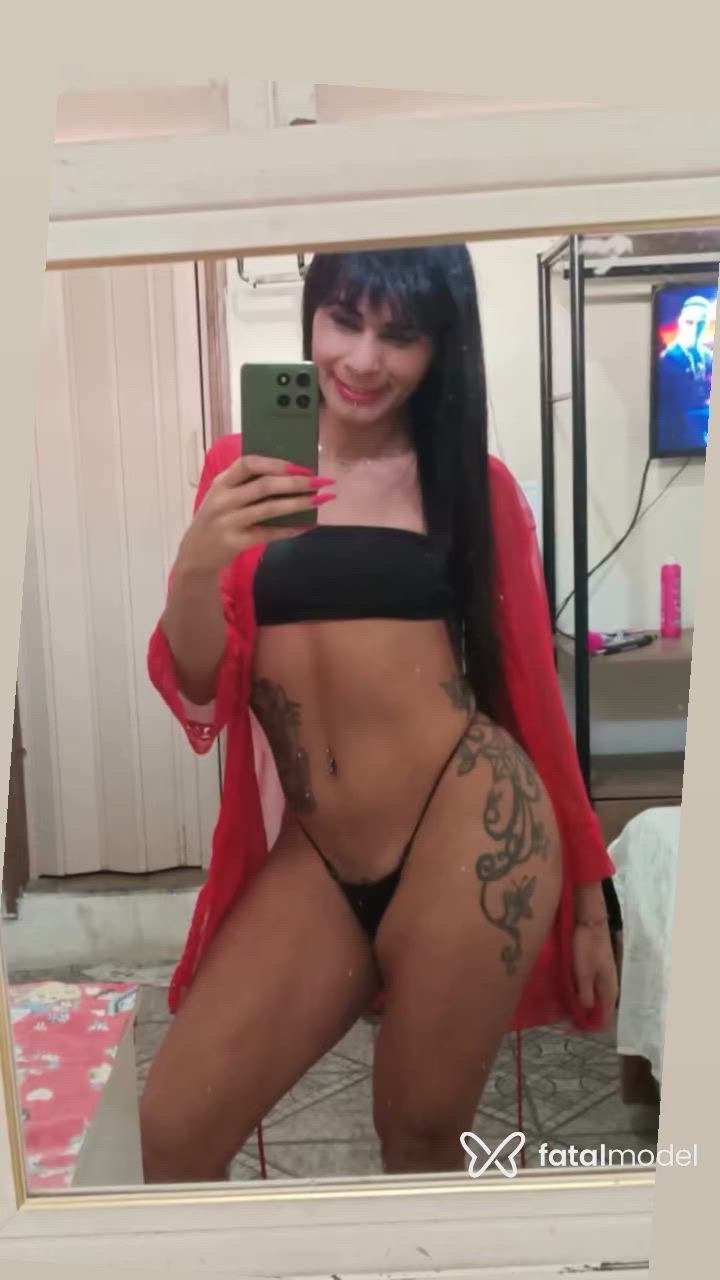 Acompanhante mulher trans morena (o) de olhos castanhos - Jenyffer Mazuk