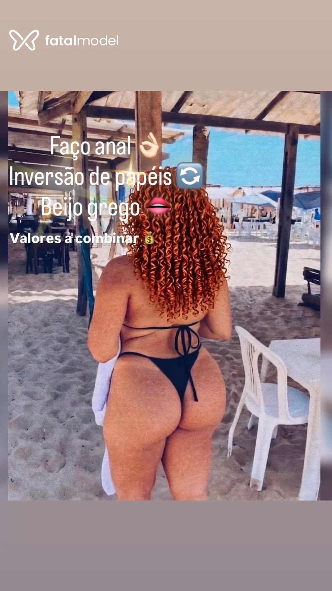 Acompanhante mulher ruiva (o) de olhos castanhos - Lavínia Moura Acompanhante mulher ruiva (o) de olhos castanhos - Lavínia Moura
