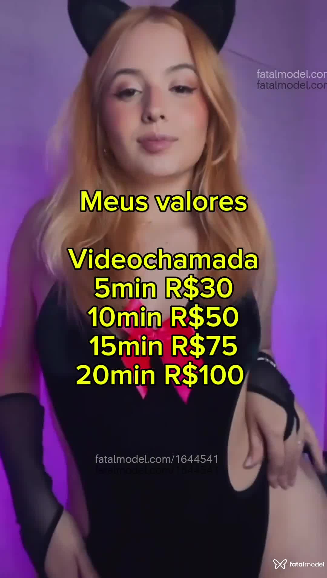 Acompanhante mulher loira (o) de olhos verdes em Virtual - Natasha Trindade